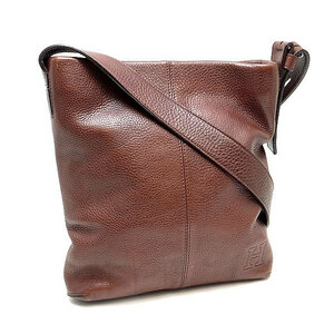 [ green shop pawnshop ]HIROFU( Hirofu ) shoulder bag Brown [ used ]