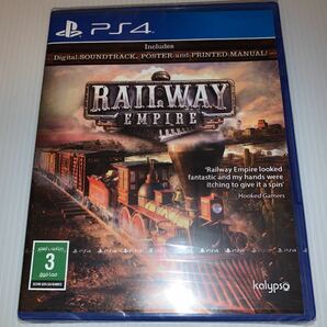 Railway Empire ps4 ソフト 欧州版 ★新品未開封