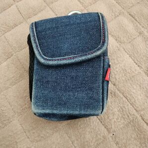 距離計ケース デニム生地 ゴルフ ポーチ ケース