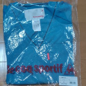 le coq sportif 医療用スクラブ UGW1049 ターコイズ Mサイズ
