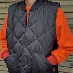 game sportswear ゲームスポーツウェア キルティングベスト ブラック Lサイズ