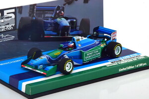 ミニチャンプス 1/43 ベネトン B194 優勝 ヨーロッパGP 1994 マイルドセブン シューマッハ 300台限定 デカール付き