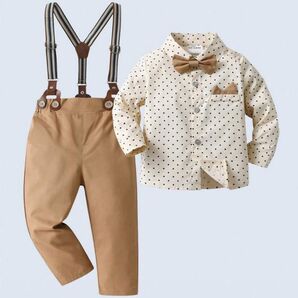 男の子 フォーマル サスペンダー 5歳 100 110