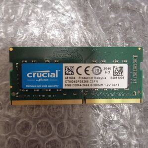 crucial ノートPCメモリ 8G DDR4-2666