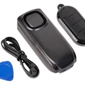 リモートアラーム機能付きバイク・自転車用セキュリティアラーム 盗難防止 バイク セキュリティ 防犯アラーム