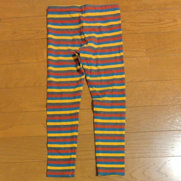 カラフルボーダー レギンス スパッツ マルチカラー ムージョンジョン