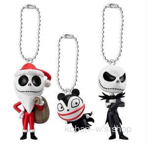 3種 ナイトメアー ビフォア クリスマス スイングマスコット ナイトメア ガチャ ガチャガチャ フィギュア