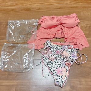 タイムセール!eimy istoire ポーチ付きビキニ