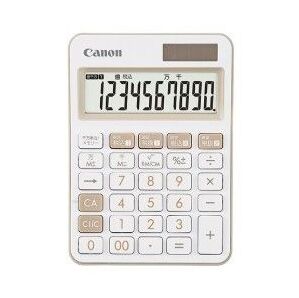 キヤノン 電卓 LS-105WUC IV アイボリー 10桁