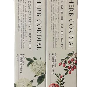 生活の木 ハーブコーディアル 有機イングリッシュエルダーフラワーと有機ゴジベリー&ザクロ2本セット