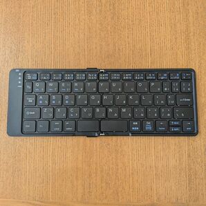 折りたたみキーボード Bluetooth 日本語配列 数回使用 3台登録可能iOS Android Windows Mac