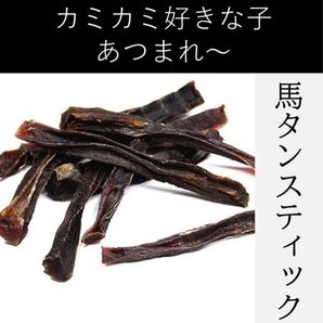 〈無添加おやつ〉馬タンスティック(50g)【犬用】【犬用】ペット おやつ 犬 カミカミ 小型犬でも