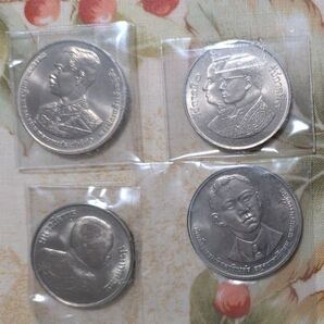 タイ 記念硬貨 4個セット