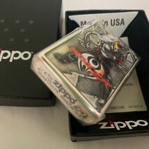 激レアジッポ 仮面ライダーキバ 平成仮面ライダー20周年記念ZIPPO 50個限定生産 仮面ライダージッポ 写真が現物です。_画像3