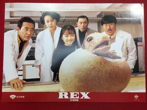 93634『ＲＥＸ　恐竜物語』ロビーカード 大岡新一 安達祐実 渡瀬恒彦 大竹しのぶ 草笛光子