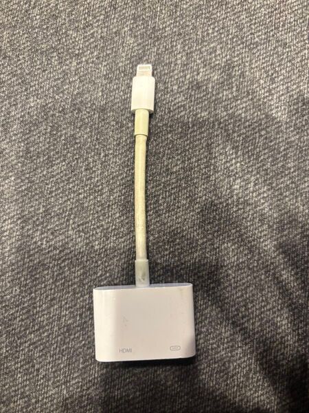 純正 Apple Lightning Digital AVアダプタ HDMI変換アダプタ