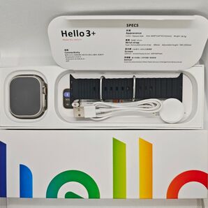 Hello Watch 3+ 2025年モデル スマートウォッチ
