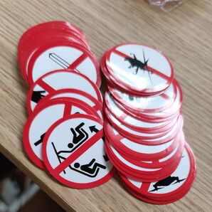 面白いステッカー