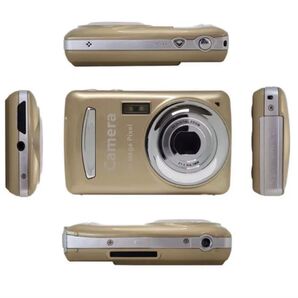 デジタルカメラ コンパクトデジタルカメラ ゴールド 未使用