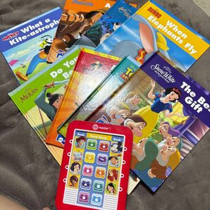 ディズニー 英語絵本セット 8冊 音声リーダー付き me reader 洋書