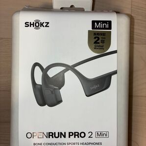 【購入当日出品・ほぼ新品】SHOKZ OPENRUN PRO 2 Mini