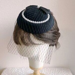 トーク帽 ウェディングハット 冠婚葬祭 イベント 結婚式 和洋折衷 着物 浴衣 和装 洋装 パーティー カクテル帽 ミニハット 袴