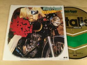 LP( Picture record )* car tisk leak band |WINDY PEOPLE[ long * stroke ~ heart . monogatari ]* excellent goods!