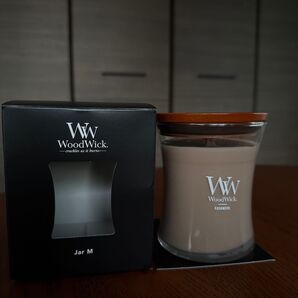 WoodWick Jar M キャラメル香 アロマキャンドル ウッドウィック