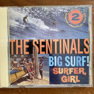 CD ★ Sentinels 『Big Surf/Surfer Girl』中古　The sentinals big surf