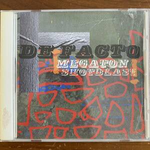 CD ★ Defacto 『Megaton Shotblast』中古　De facto megaton