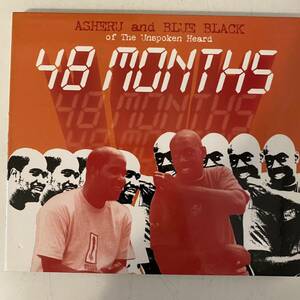 CD ★ Asheru 『48 Months』中古 同梱不可 ! Asheru and blue black 48 months