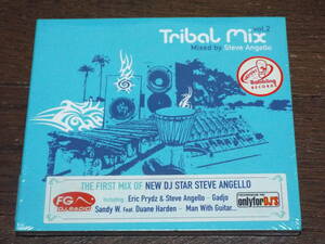 新品★【トライバル・ミックス・シリーズ】Tribal Mix Vol.2 Mixed By Steve Angello◆ハウス・シーンで活動するスティーヴ・アンジェロ篇