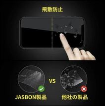 iPhone 11 Pro/ iPhone XS/ iPhone X ガラスフィルム 2枚セット 日本旭硝子素材 液晶保護フィルム 高透過率 飛散防止 硬度9H 指紋防止_画像6