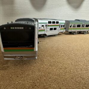 プラレール 東海道線E233系 ダブルデッカー中間車 清掃メンテナンス済 翌日迄の迅速・匿名発送! タカラトミー