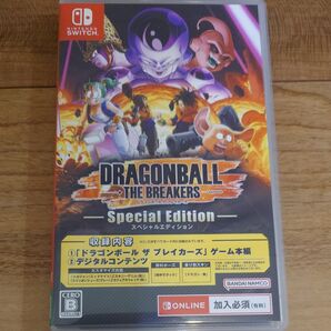 中古 【Switch】ドラゴンボール ザ ブレイカーズ スペシャルエディション
