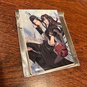 魔道祖師 ラジドラ 完結記念展 版権画集 PASH スクエア缶バッジ 魏無羨 藍忘機 魏嬰 藍湛 忘羨 B