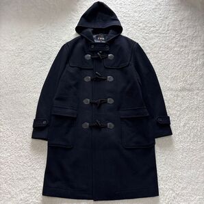 美品 SCHOOL SCENE スクールシーン ダッフルコート 3L ネイビー スクールコート 紺 校則対応