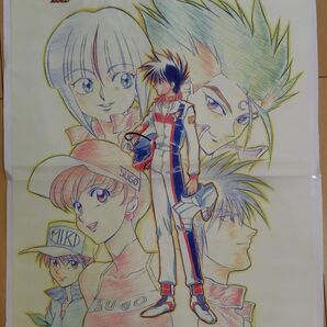 新世紀GPX サイバーフォーミュラ ZERO OVA全巻購入特典 タペストリー POP-UPストア ポップアップ DVD