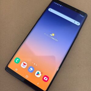 au Galaxy Note9 SAMSUNG SCV40 オーシャンブルー