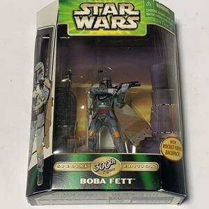 日本版 STARWARS スターウォーズ POTJ ベーシック フィギュア BOBA FETT ボバ フェット 300体記念 バージョン