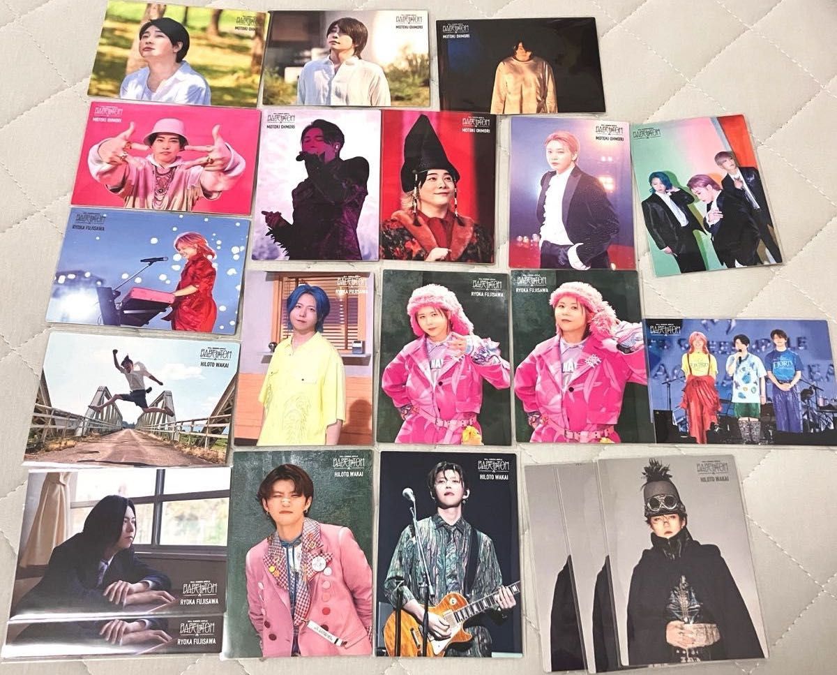 21枚まとめ売り　Mrs.GREEN APPLE バベルの塔　フォトカード 大森元貴　若井滉斗　藤澤涼架　集合