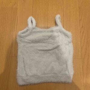 petit main ニットキャミソール