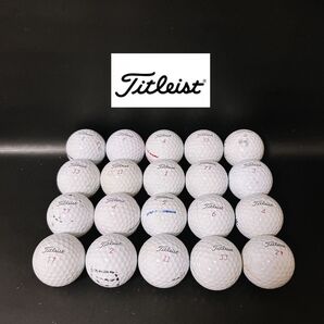 【A12】タイトリスト●B〜 Cランク●ロストボール●20個●Titleist●プロ V1X●Pro V1X●ゴルフボール