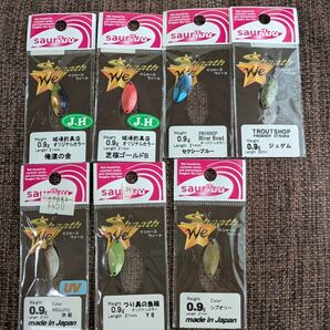 サウリブ シャースwe 0.9g 城峰釣具オリカラ オオツカオリカラ リバーロード 魚眼 俺たちの金 ジュゲム トラキン