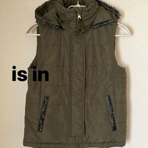 is in ダウンベスト ベスト 中綿ベスト M