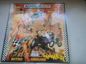Slumberjack Nitro Ground Shaker LP 貴重　ukオリジナル盤　1977records　80s CLASH PUNK 666 パンク GAUZE ALL Power Pop LEATHERFACE