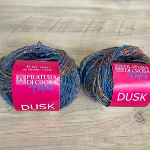 FILATURA DI CROSA FANCY DUSK 毛糸 2個セット