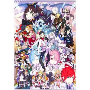 リゼロ 3期 B2 タペストリー KV 3rd season 記念イラスト 貴重