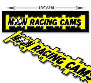ムーンアイズ　MOON ステッカー レーシングカム　全国送料無料　アメ車　ローライダー　ホットロッド　旧車