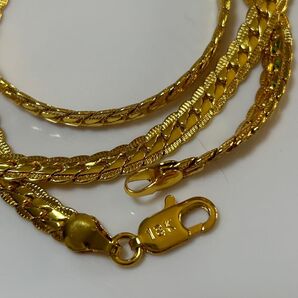 18K刻印 ゴールドネックレス 21g 喜平チェーン 遺品整理 生前整理 実家整理品18Kゴールド